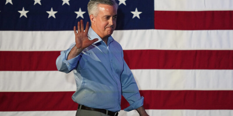 This swing state Republican keeps distancing himself from Trump. It may not save him in the midterms